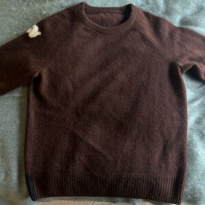 Freecity Backstrike Dove Cashmere Crewneck Sweater. Excellent cond.